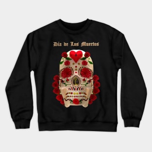 Dia De Los Muertos - Key To Your Heard Crewneck Sweatshirt